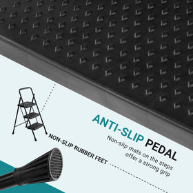 SMUG step-ladder comfortable handrail supports steady ascent during tasks.