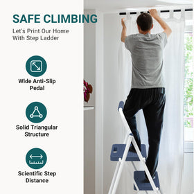 SMUG Step Ladder ideal for kitchen, garage, and outdoor tasks