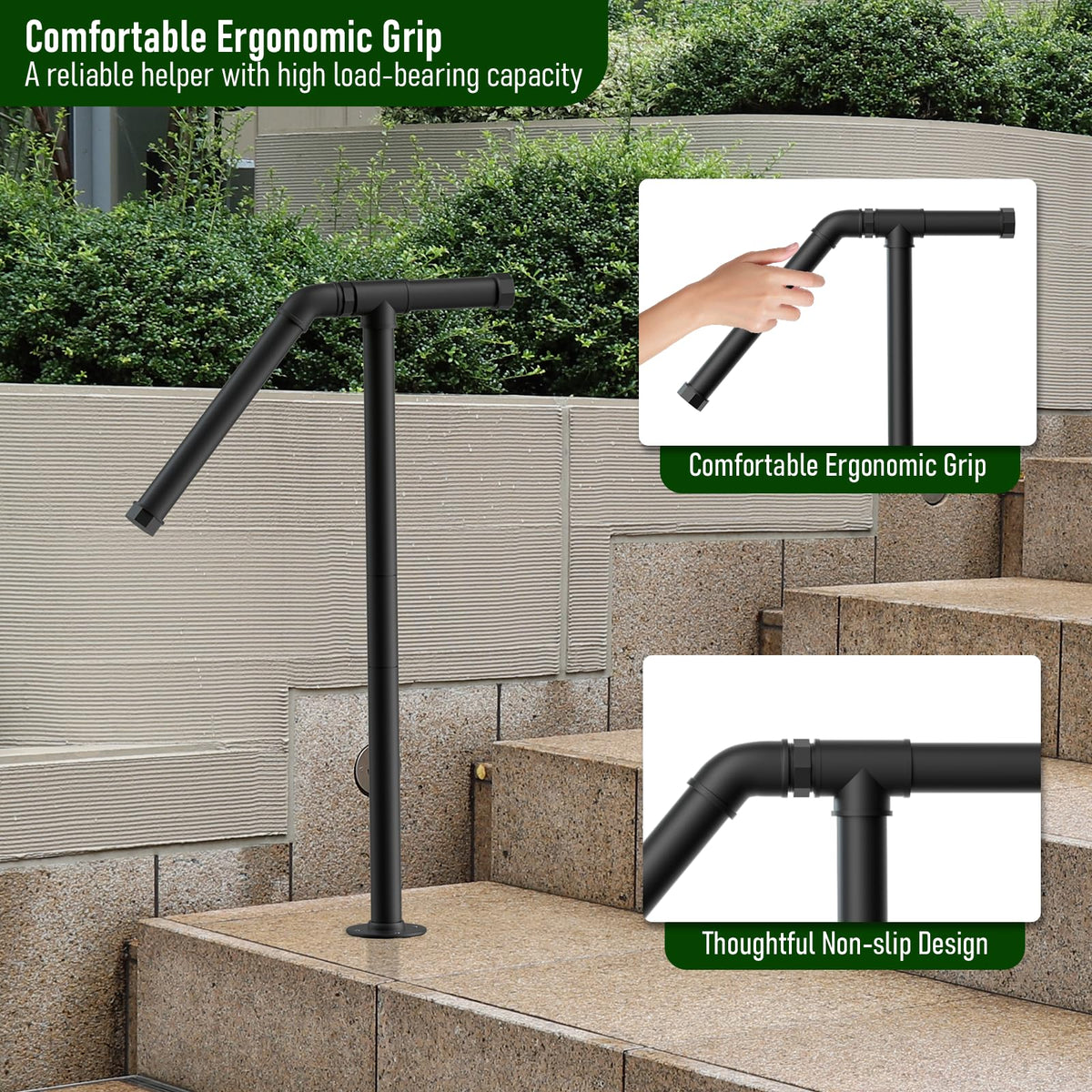 Smusei water pipe end caps prevent slipping and improve edge safety.