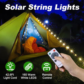 SMY Lighting remote control enables quick mode changes outdoors.