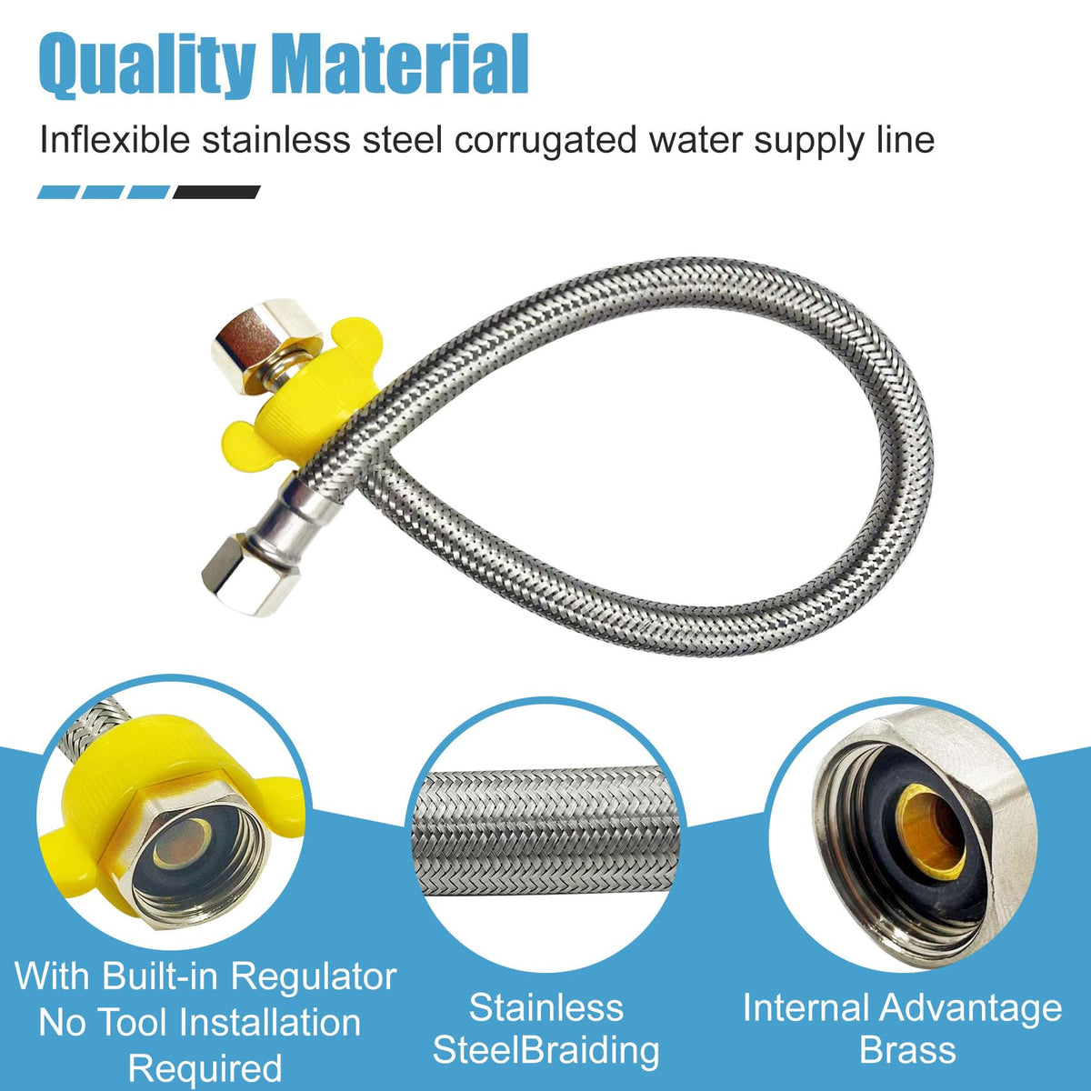 SMZTools cost-effective 10-pack for multiple bathroom and kitchen connections