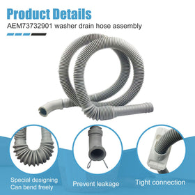Close-up of hose coupling end shows a secure, leak-resistant connection.