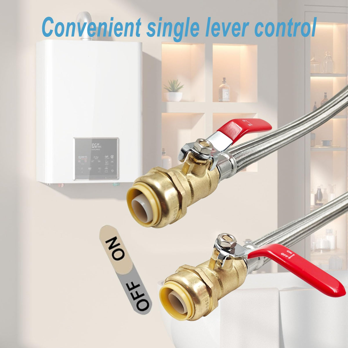SMZTools brass body with reinforced steel ensures reliable connections.