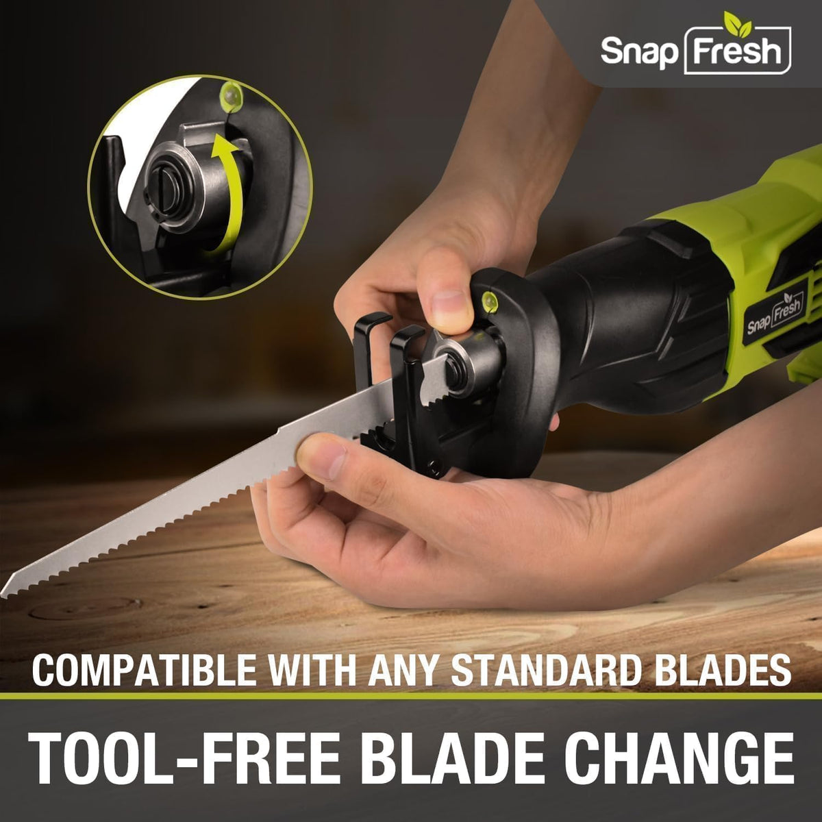 SnapFresh compact 14.5-inch profile fits between studs for tight access