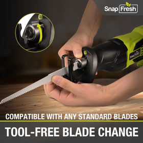 SnapFresh compact 14.5-inch profile fits between studs for tight access