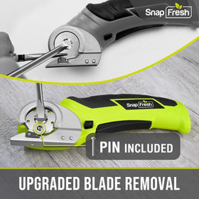 SnapFresh cordless electric scissors replacement blade for uninterrupted cuts