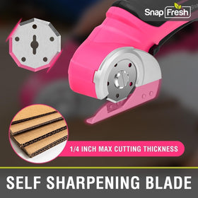 Ergonomic non-slip handle reduces hand fatigue during long DIY sessions.