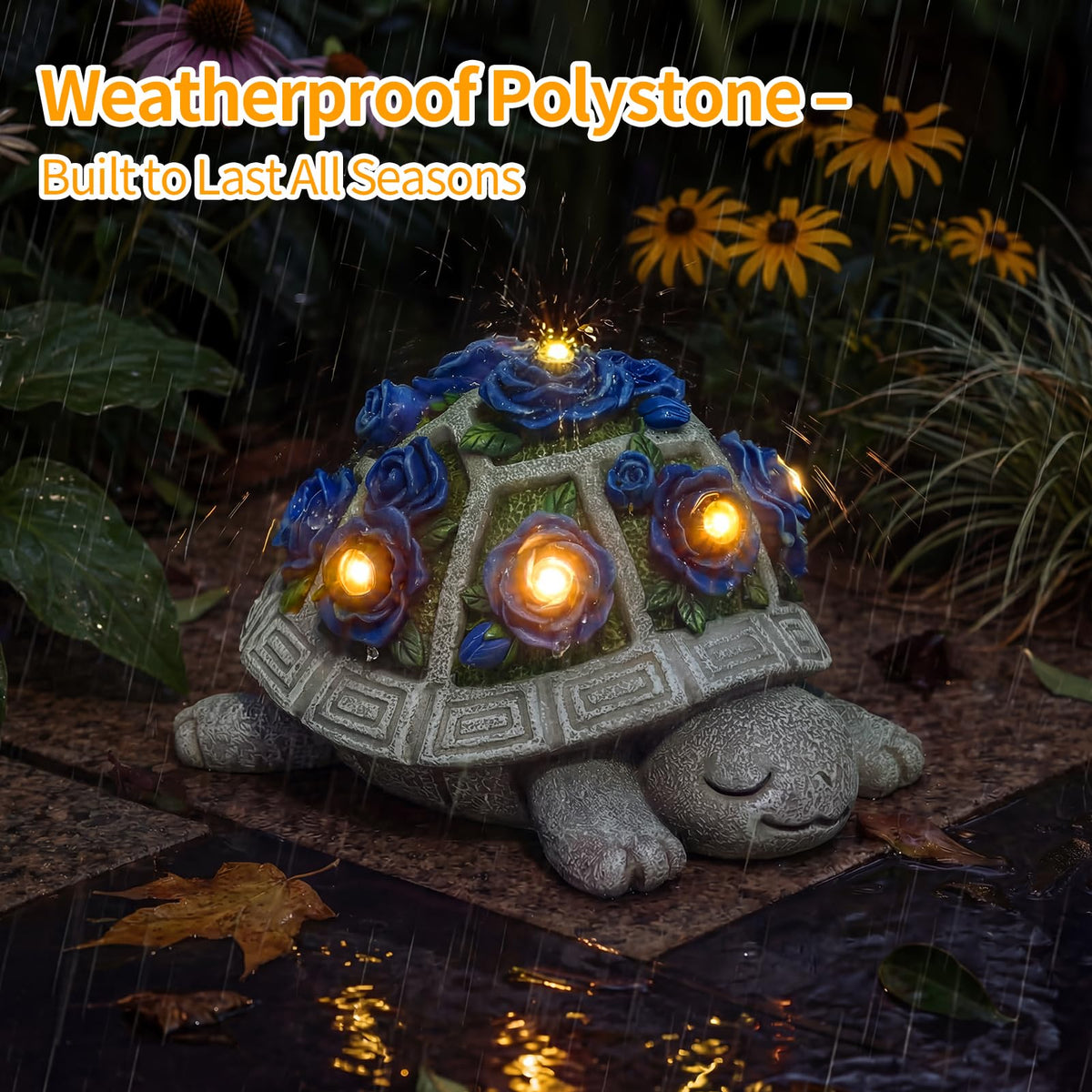 Snclriao gift-ready turtle statue in an elegant box for gifting.