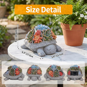 Snclriao outdoor turtle yard decor adds charm to garden spaces