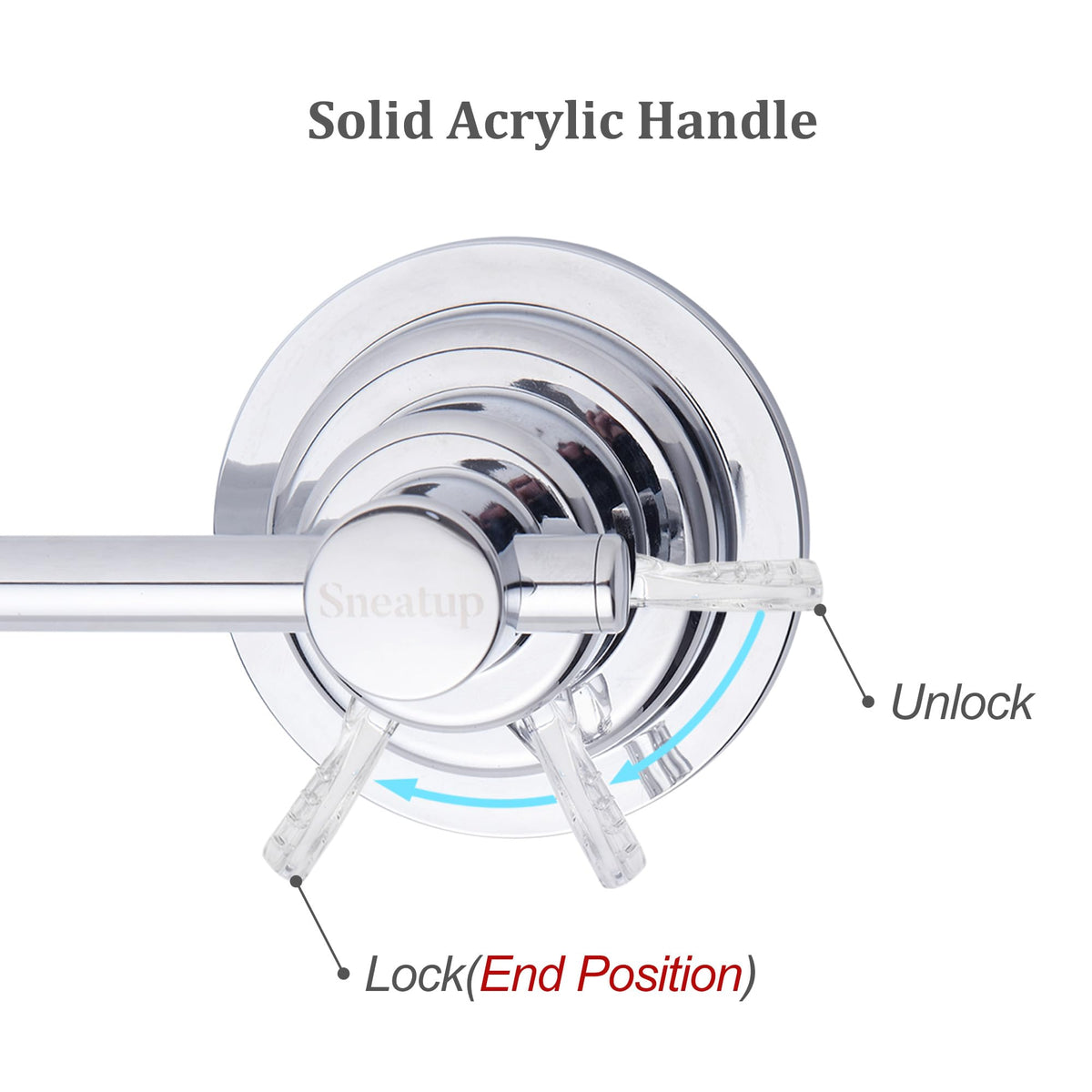 Sneatup buckle design illustrating secure suction capability