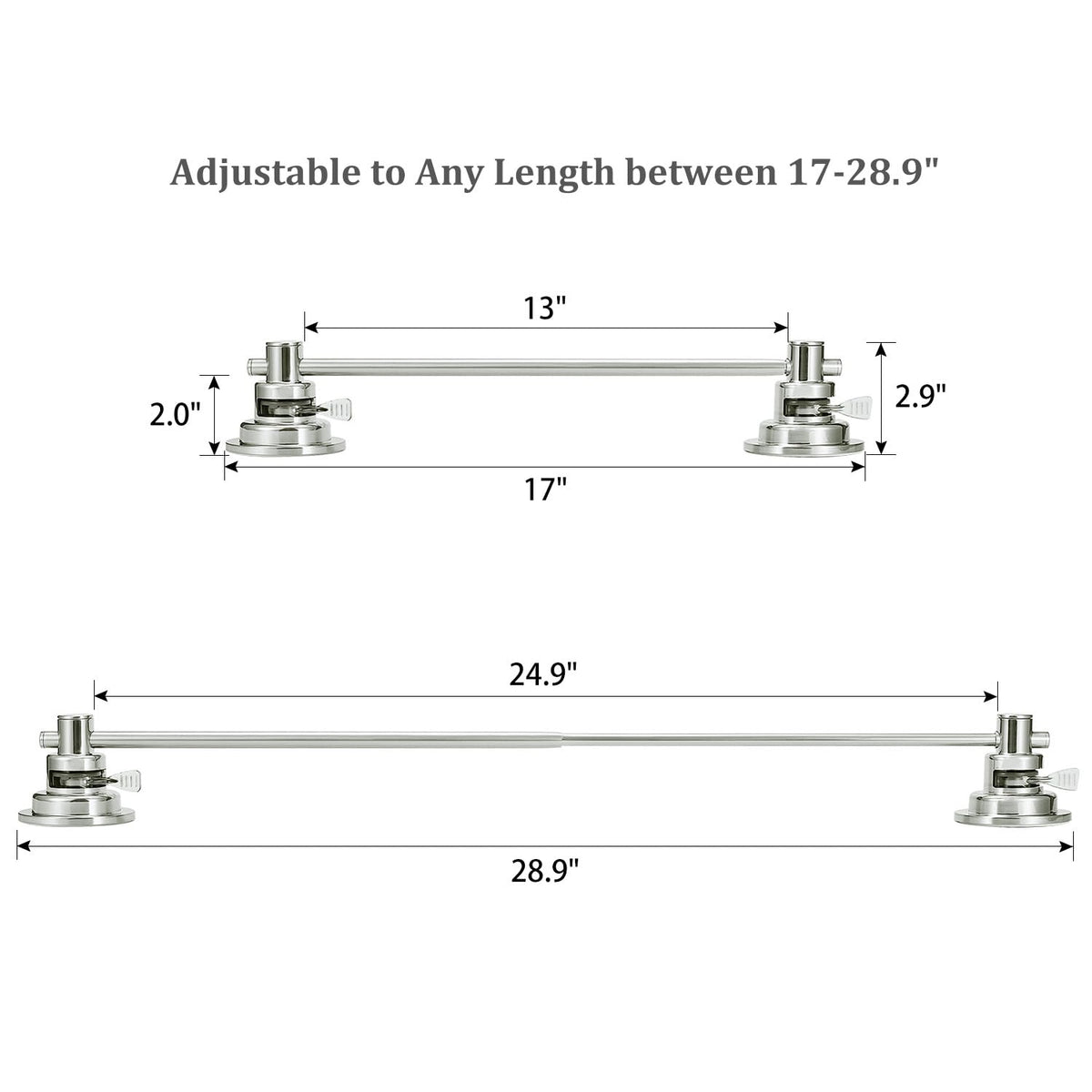 Sneatup drill-free installation leaves no wall marks on smooth surfaces.