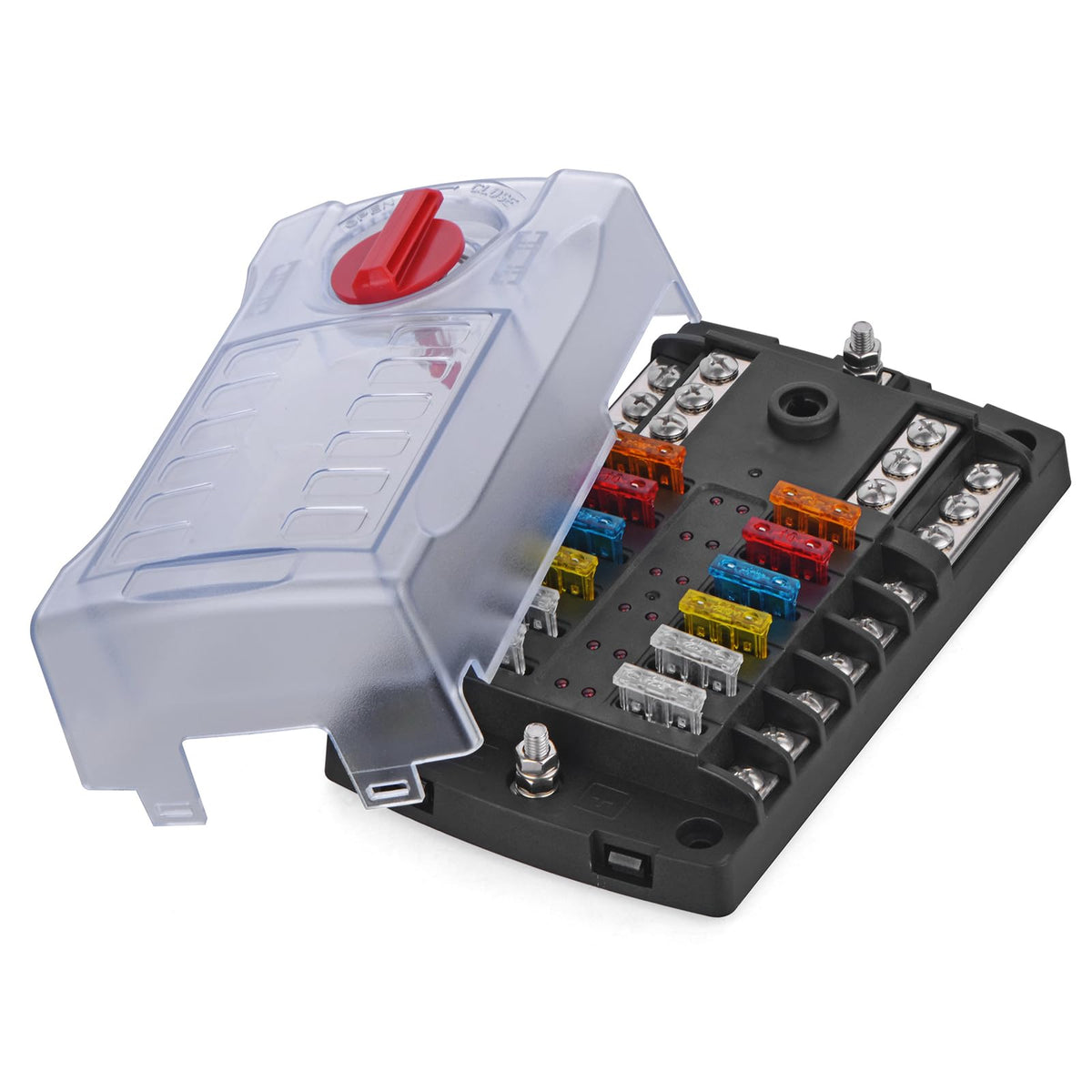 Snlazp 12-24V compatible fuse block suitable for various power systems