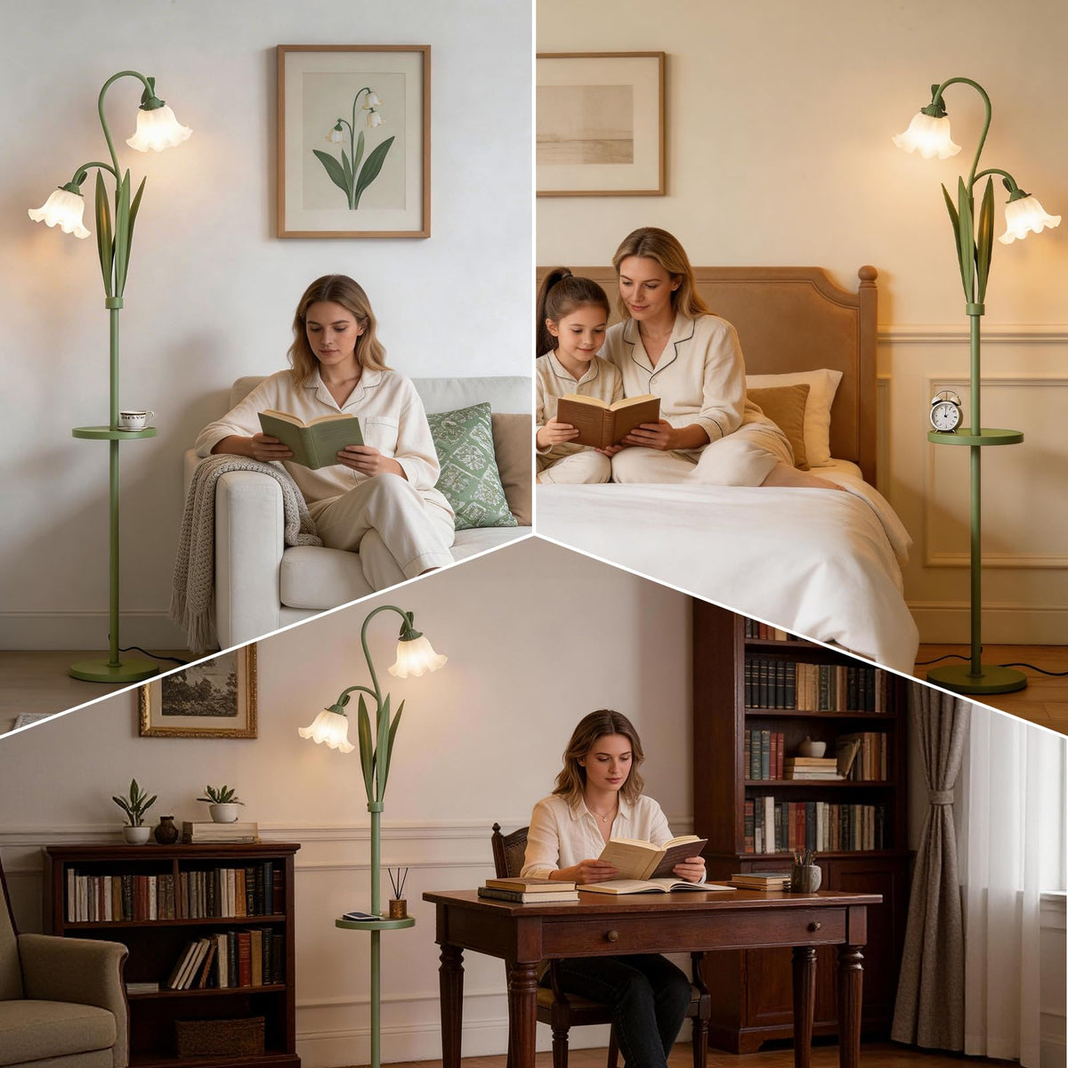 Snoslme tall, flexible lamp fits cozy corners in modern spaces