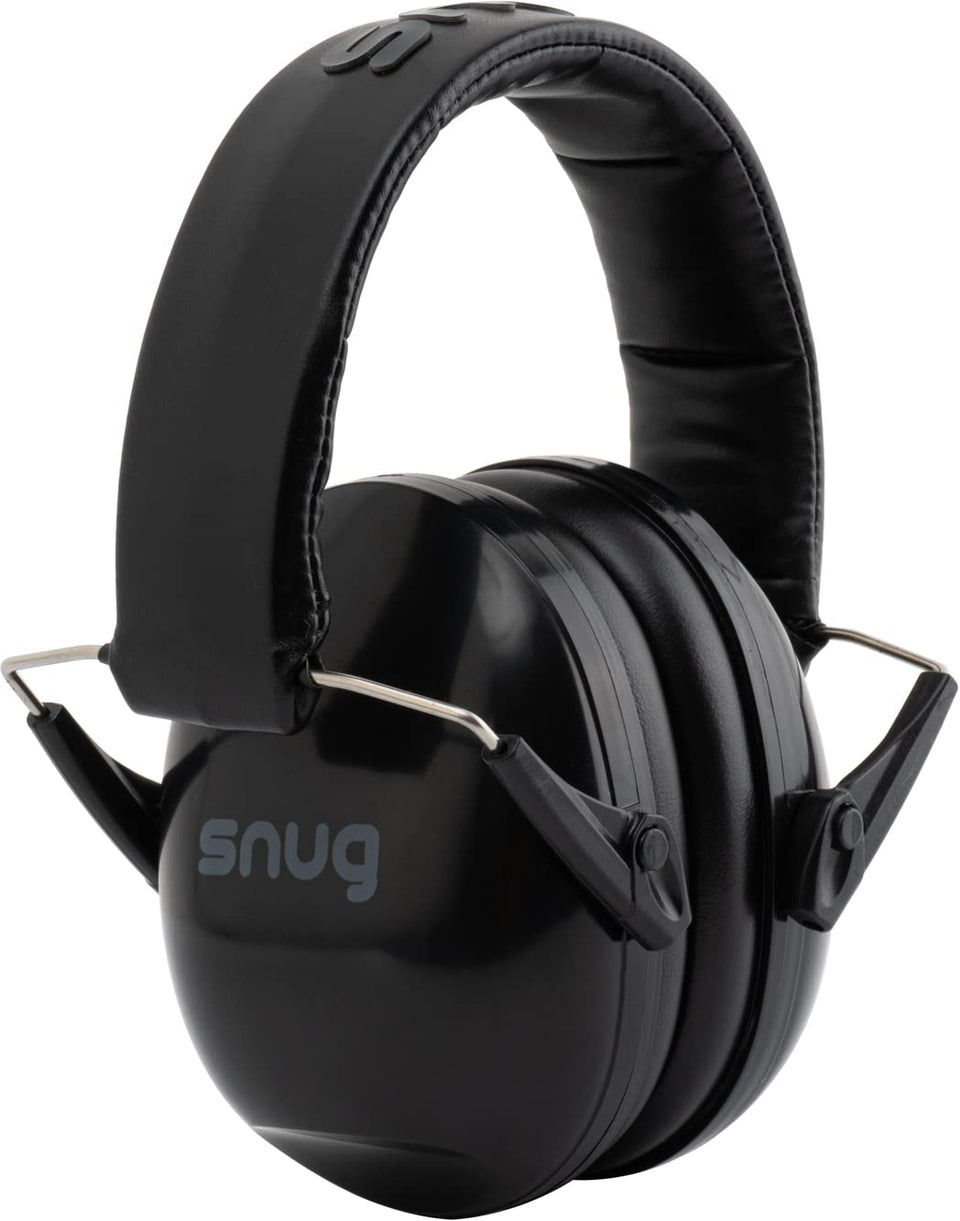 Snug Kids Earmuffs with adjustable headband for a secure, grow-with-them fit.