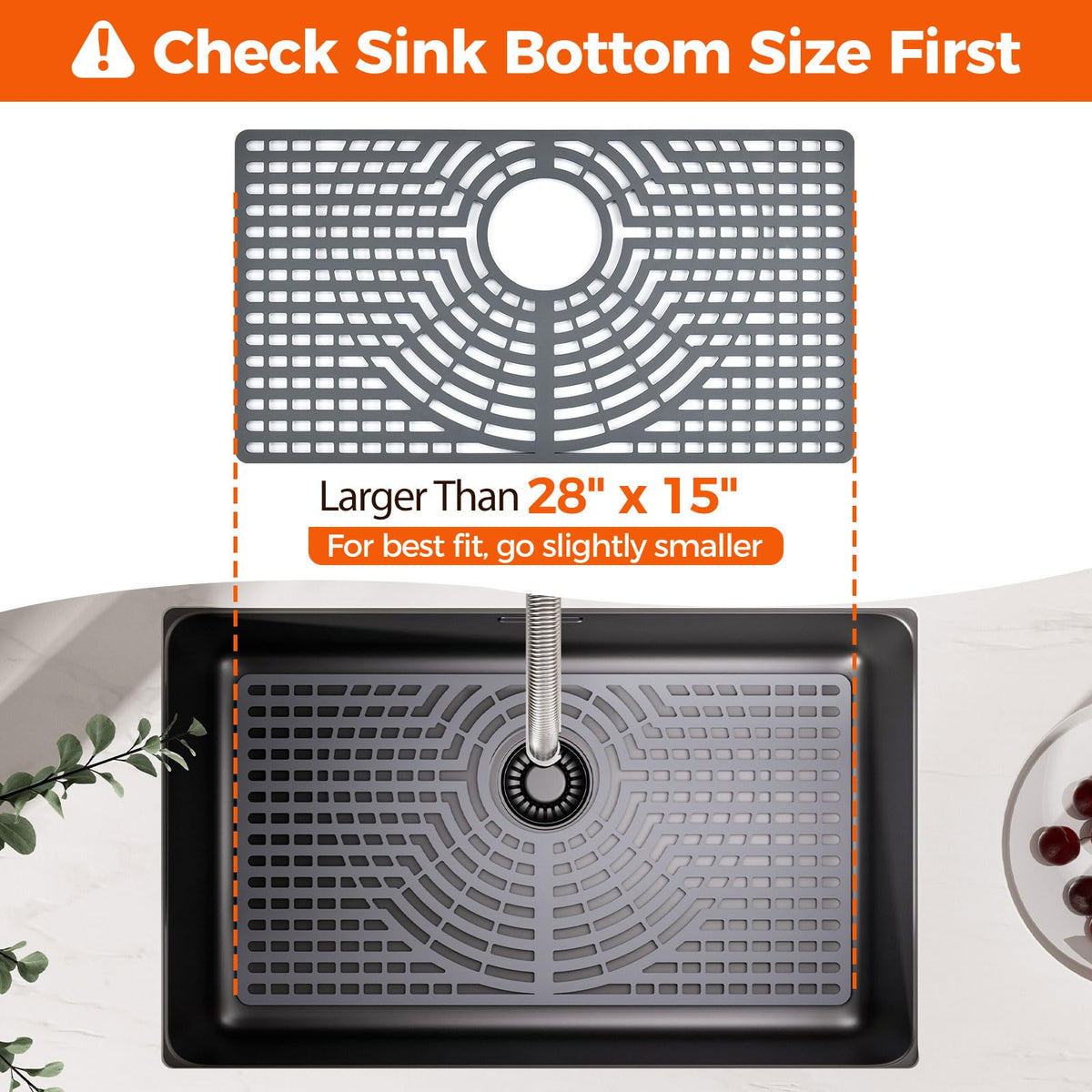Raised feet on Snuggery protector elevate items for faster air-drying