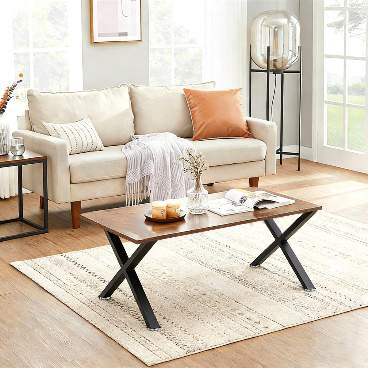 SNYXXOZ coffee table legs compatible with wood tabletops over 1.6 inches thick