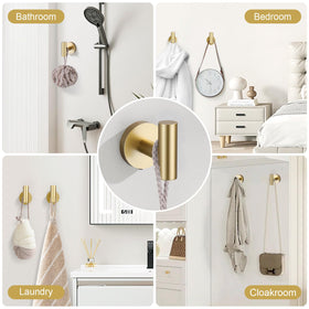 Soaez bathroom hardware pack elevates decor with rustproof finish.