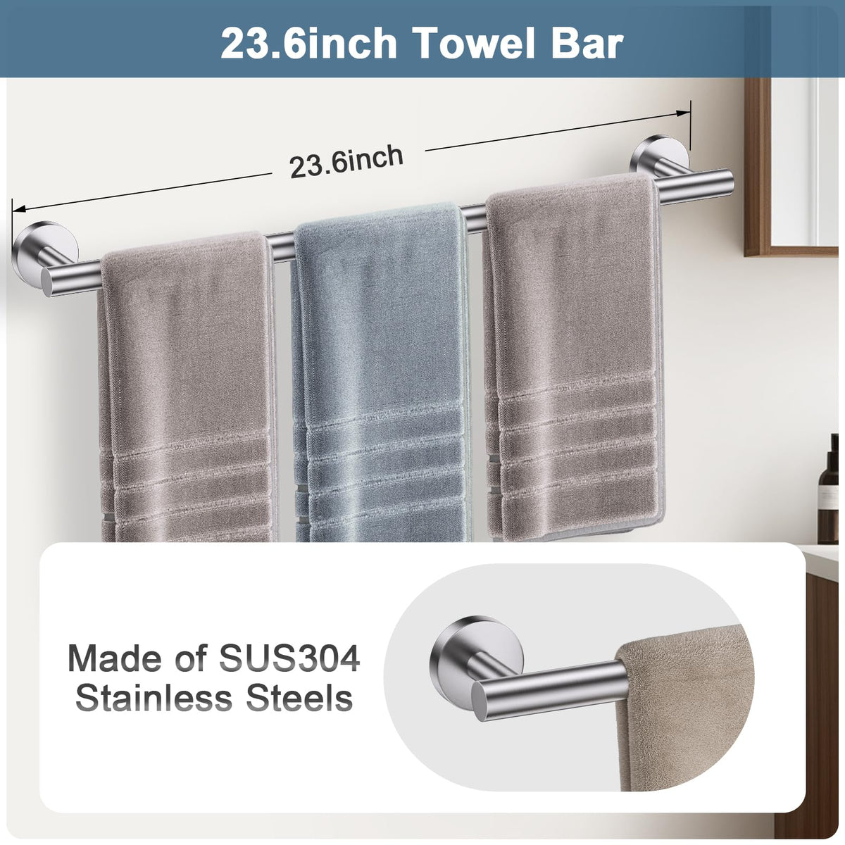 SOAEZ toilet paper holder with shelf showing convenient storage and organization