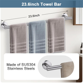 SOAEZ toilet paper holder with shelf showing convenient storage and organization
