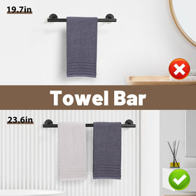 Soaez matte black toilet paper holder keeps essentials within reach with modern lines.