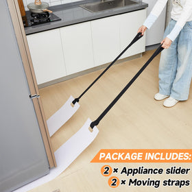 Soaoo floor-protective sliders glide on hardwood to prevent scratches