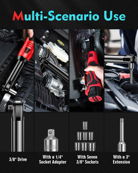 Two batteries provide longer run time for outdoor and workshop use.