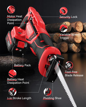 SOARFLY 8-piece blade set for wood, metal and PVC with enhanced wear resistance.