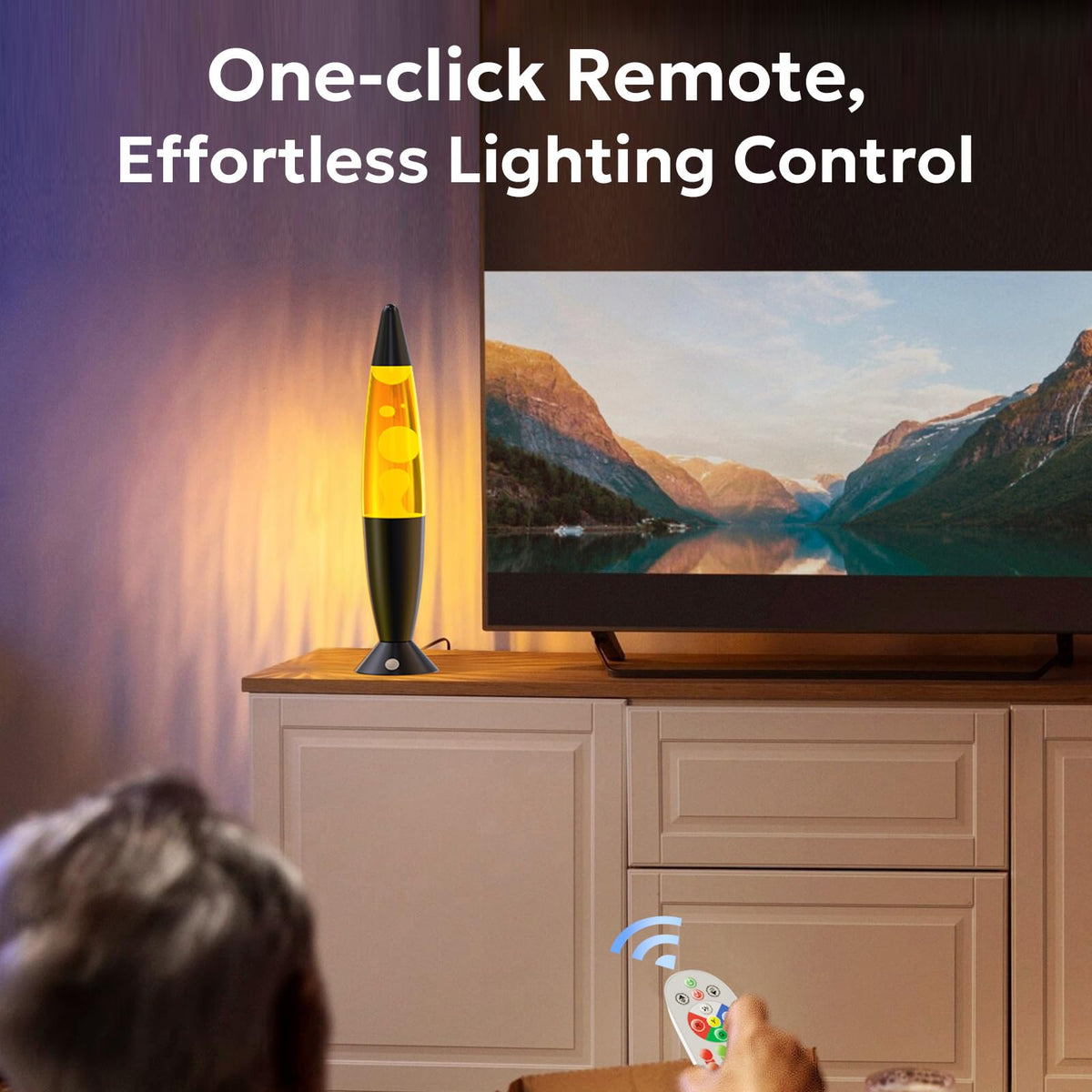 Soarling relaxing night light emits soft wax glow for calm nights.