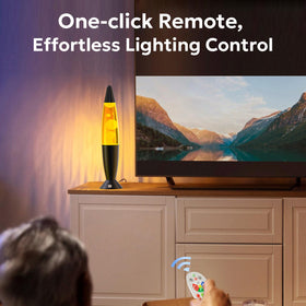 Soarling relaxing night light emits soft wax glow for calm nights.
