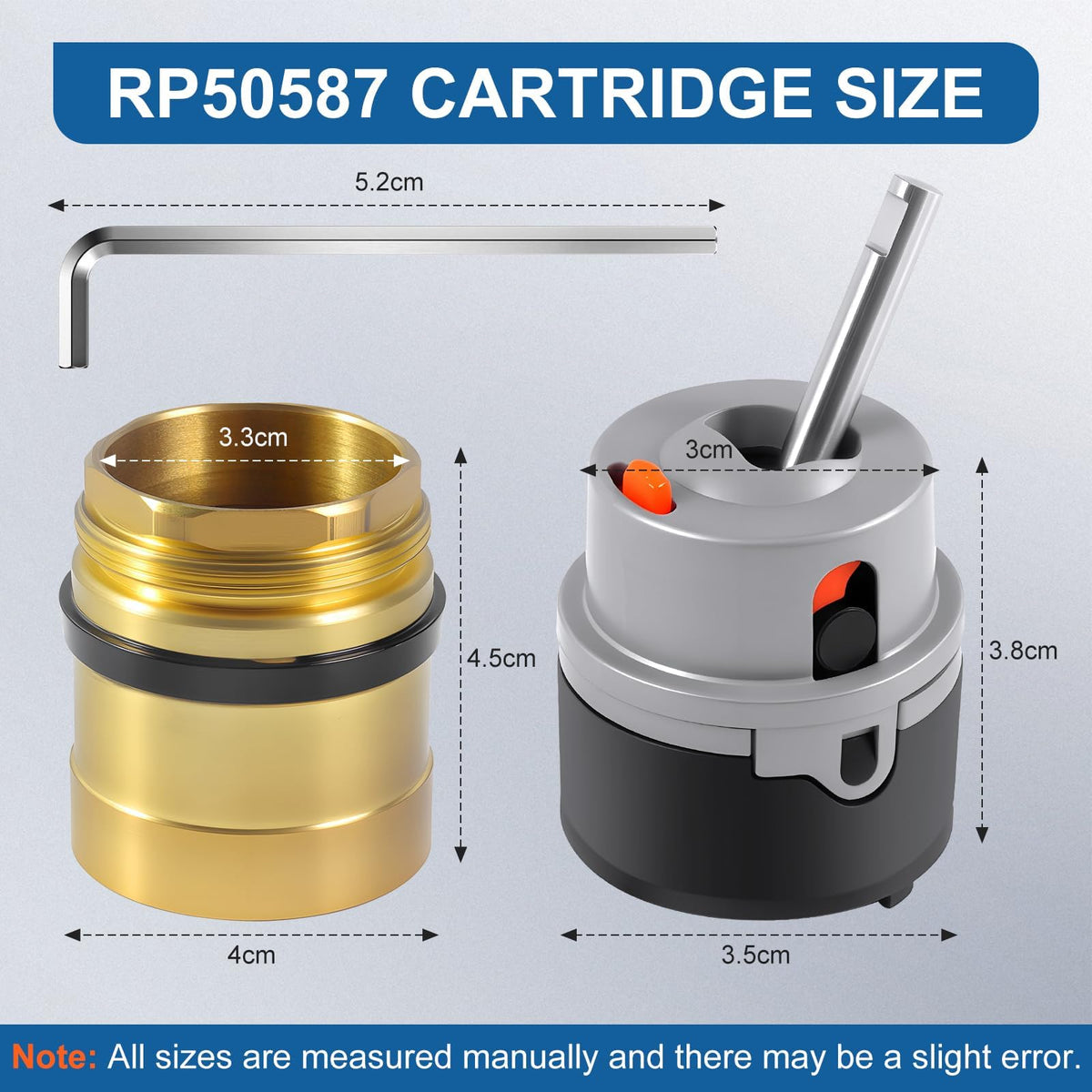 SOASEMBE kit includes bonnet nut RP51503 for quick DIY fixes.