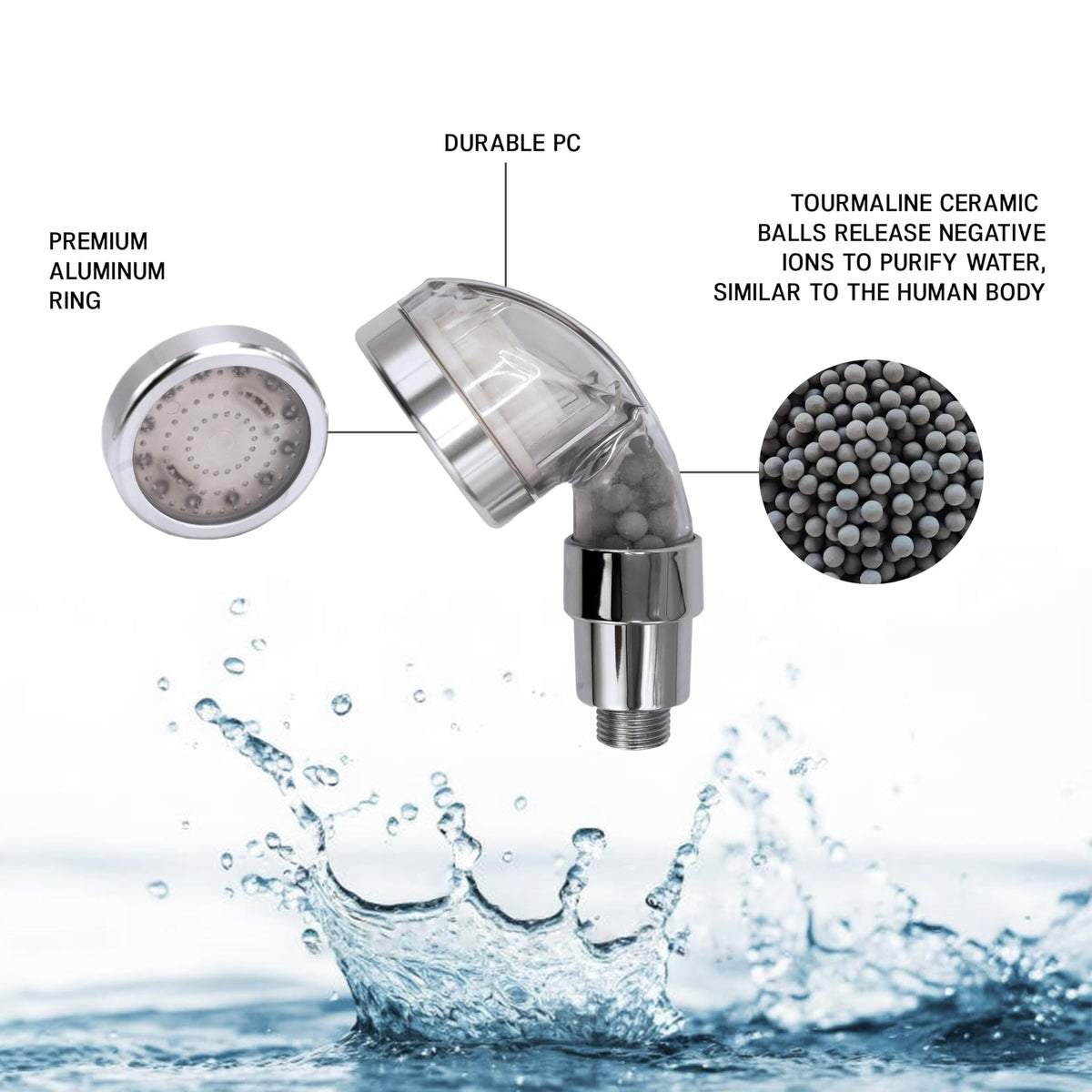 No batteries required—reliable performance from Socila sprayer head