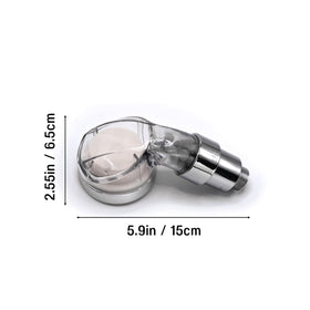 Sleek, professional Socila sprayer head that enhances salon aesthetics
