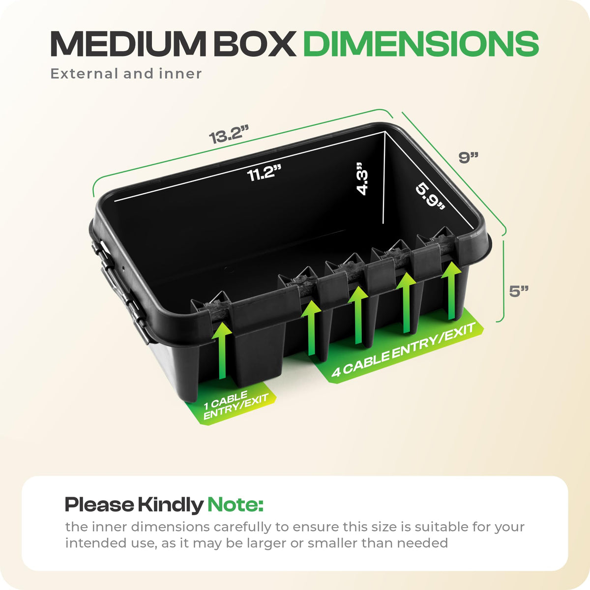 SockitBoX IP55 rating ensures reliable indoor/outdoor protection