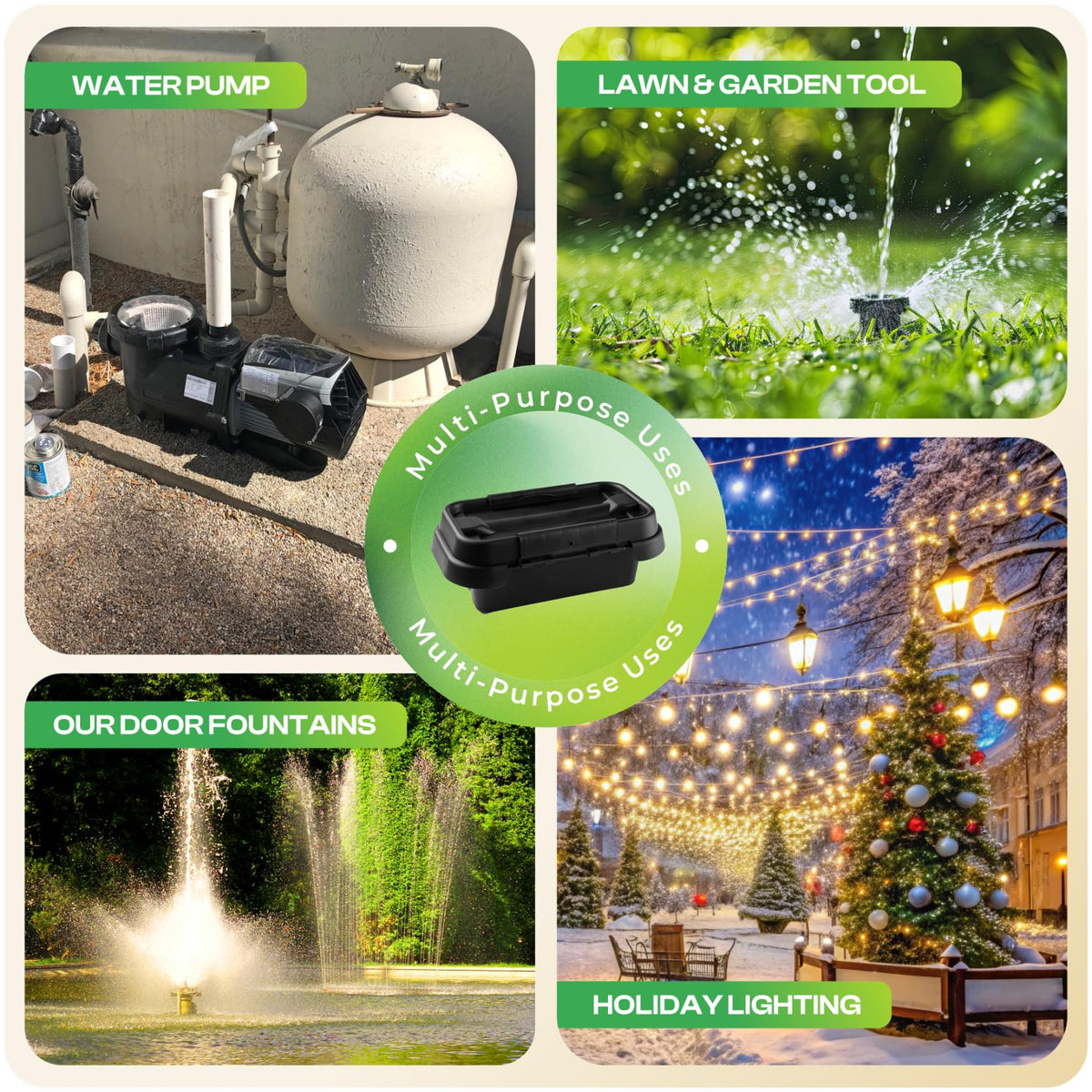 SockitBoX easy installation of the outdoor waterproof box