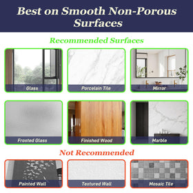 SOCONT suction on a mirror surface keeps keys within easy reach.