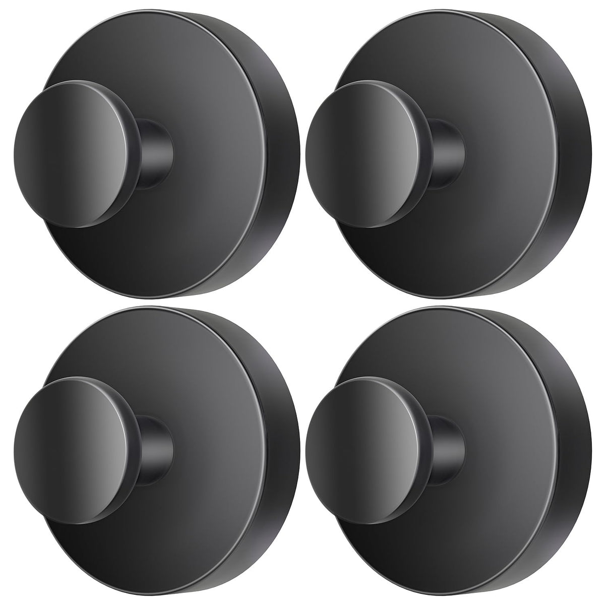 SOCORIA suction hook on bathroom wall showing secure, drill-free mounting for towels.