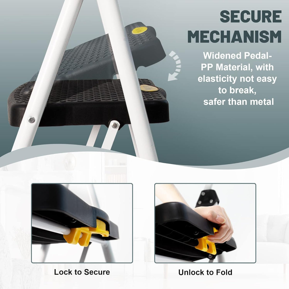 Soctone steel frame delivers strong, durable support for daily tasks.