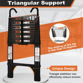 Soctone aluminum ladder stabilize brace enhances durability and balance.