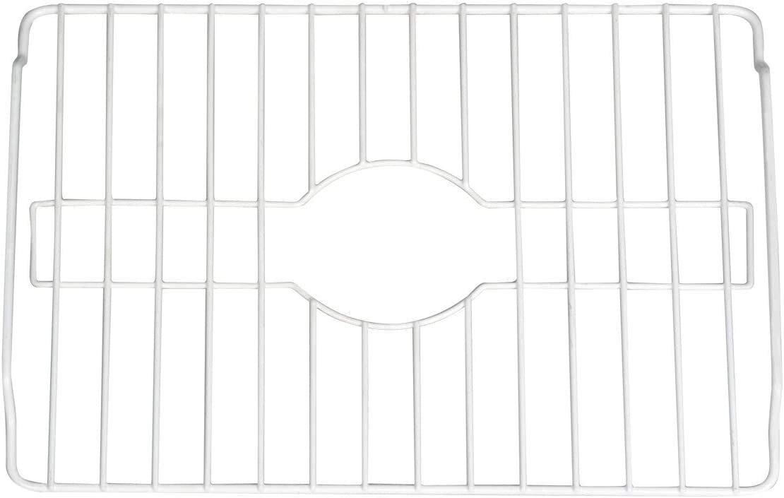 SOFINNI sink grid with raised edges adds protection and easy drain access