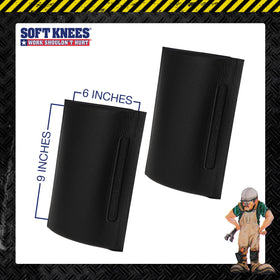 Soft Knees double knee slot keeps inserts secure without straps.