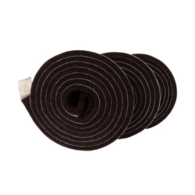 SoftTouch brown slider roll keeps furniture moving smoothly on wood floors
