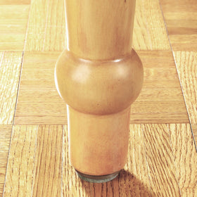 SOFTTOUCH 1-inch round nail-on felt pad installs without pre-drilling for quick setup.