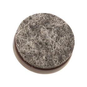SOFTTOUCH 1-inch round nail-on felt pad enables smoother gliding with less noise.