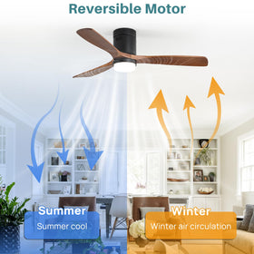 sofucor quiet DC motor ceiling fan for peaceful rooms