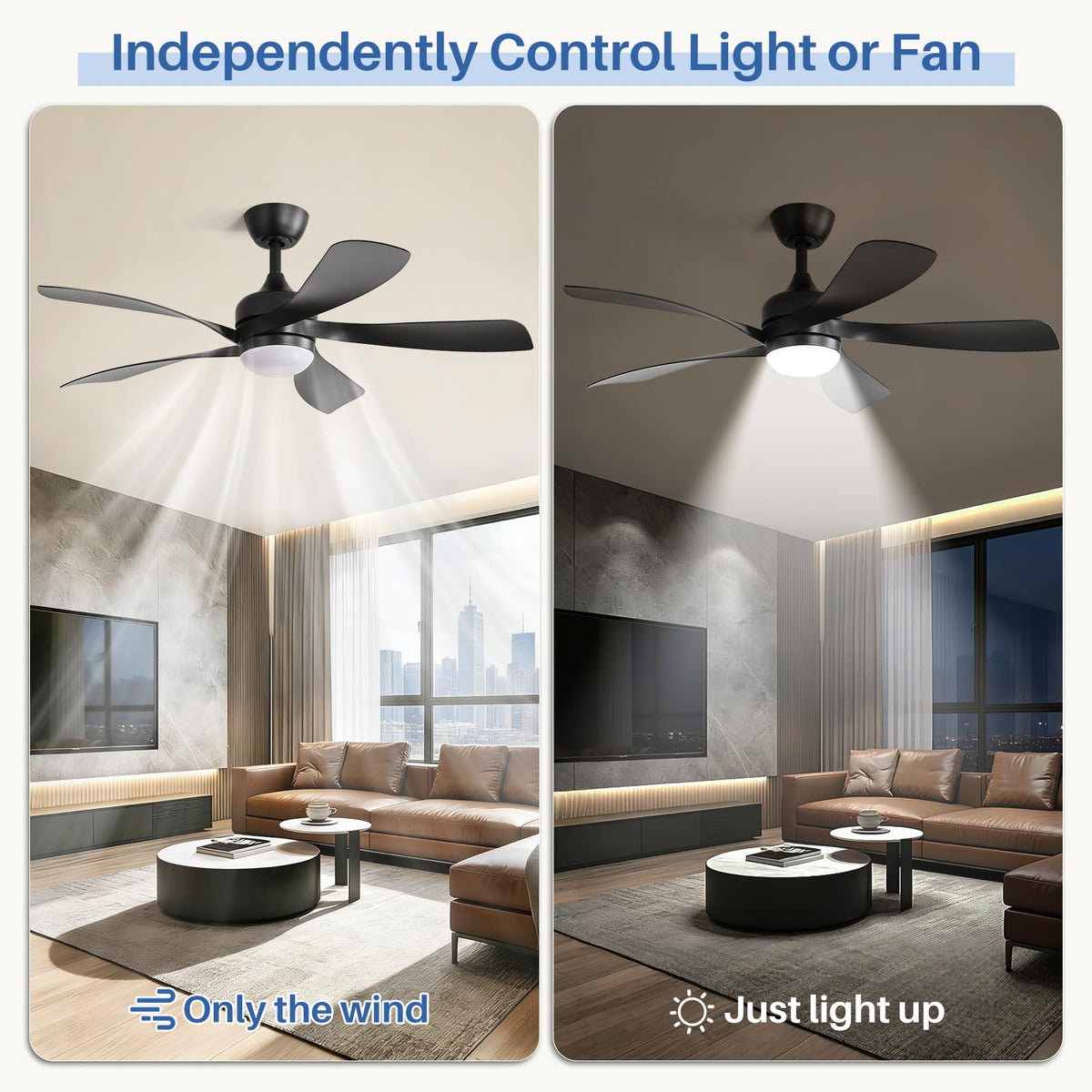 Sofucor DC motor operates quietly for peaceful rooms