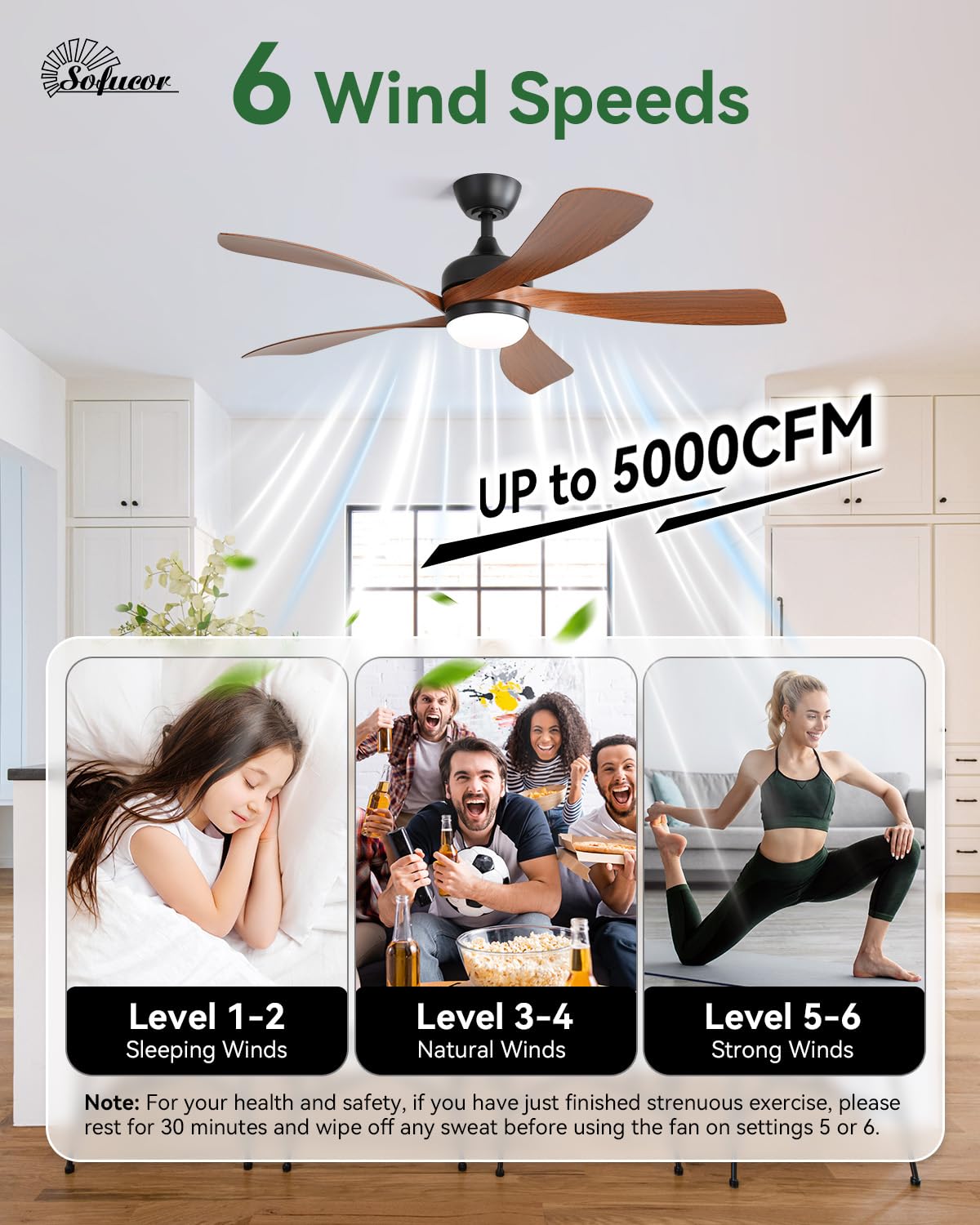 Sofucor sleep timer 2 or 4 hours to save energy