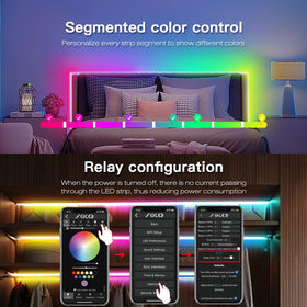 Sogledwow Dynamic modes showcase vibrant color transitions