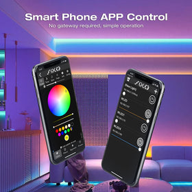Sogledwow GLEDOPTO with WiFi control via WLED app for convenient lighting.