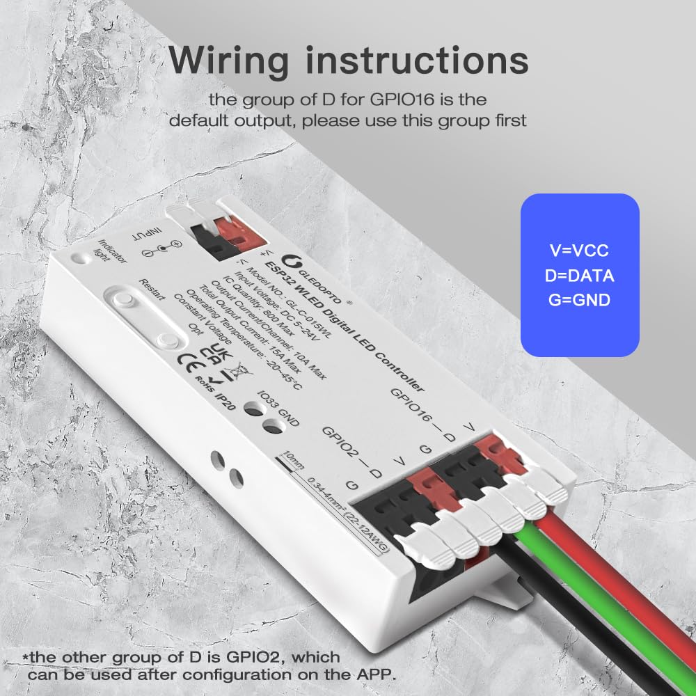 Sogledwow open-source WLED software for customization