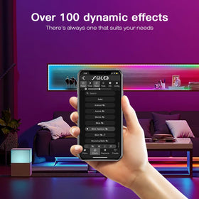 Sogledwow WLED app control setup for Wi-Fi direct connection